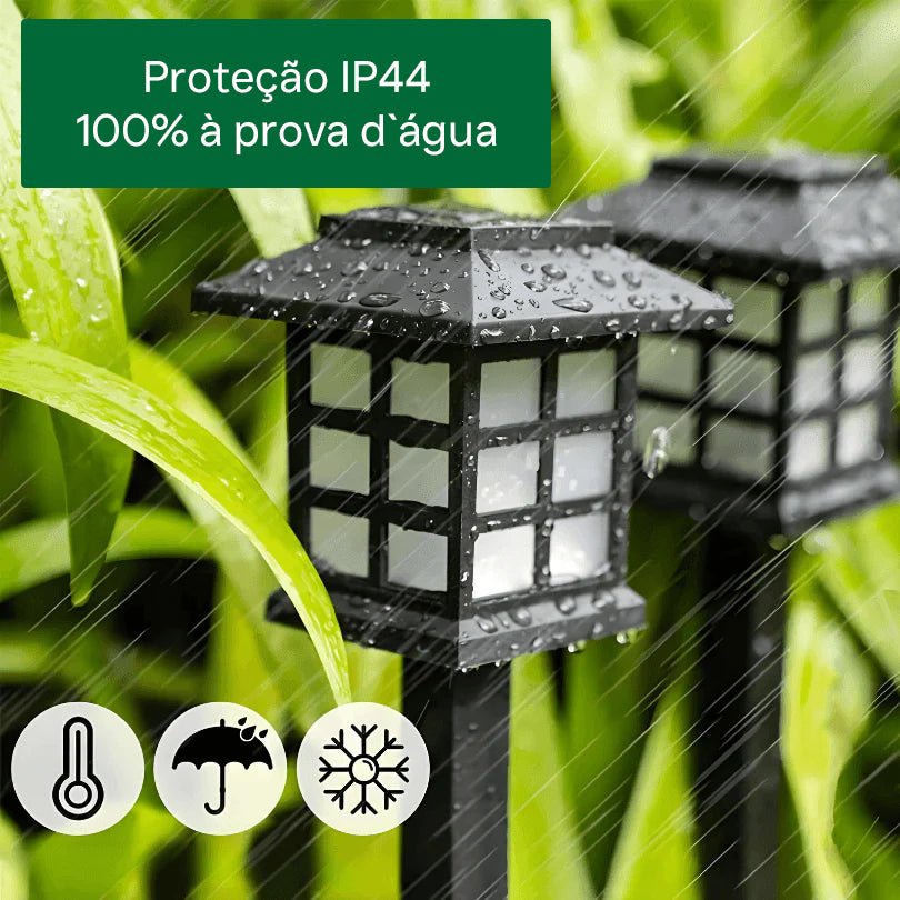 Espeto Solar para Jardim de Led