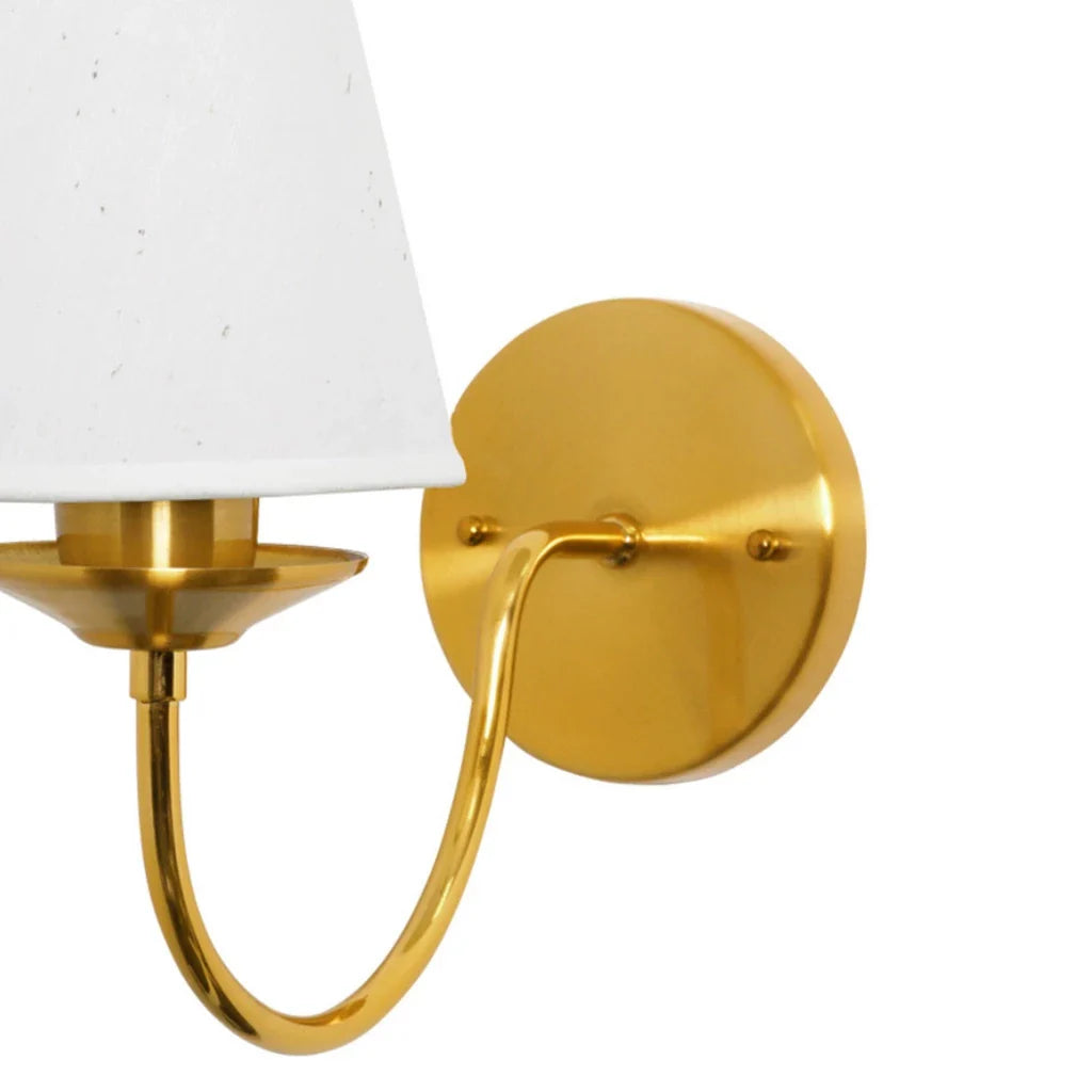 Kit 2 Arandela Classica Dourada