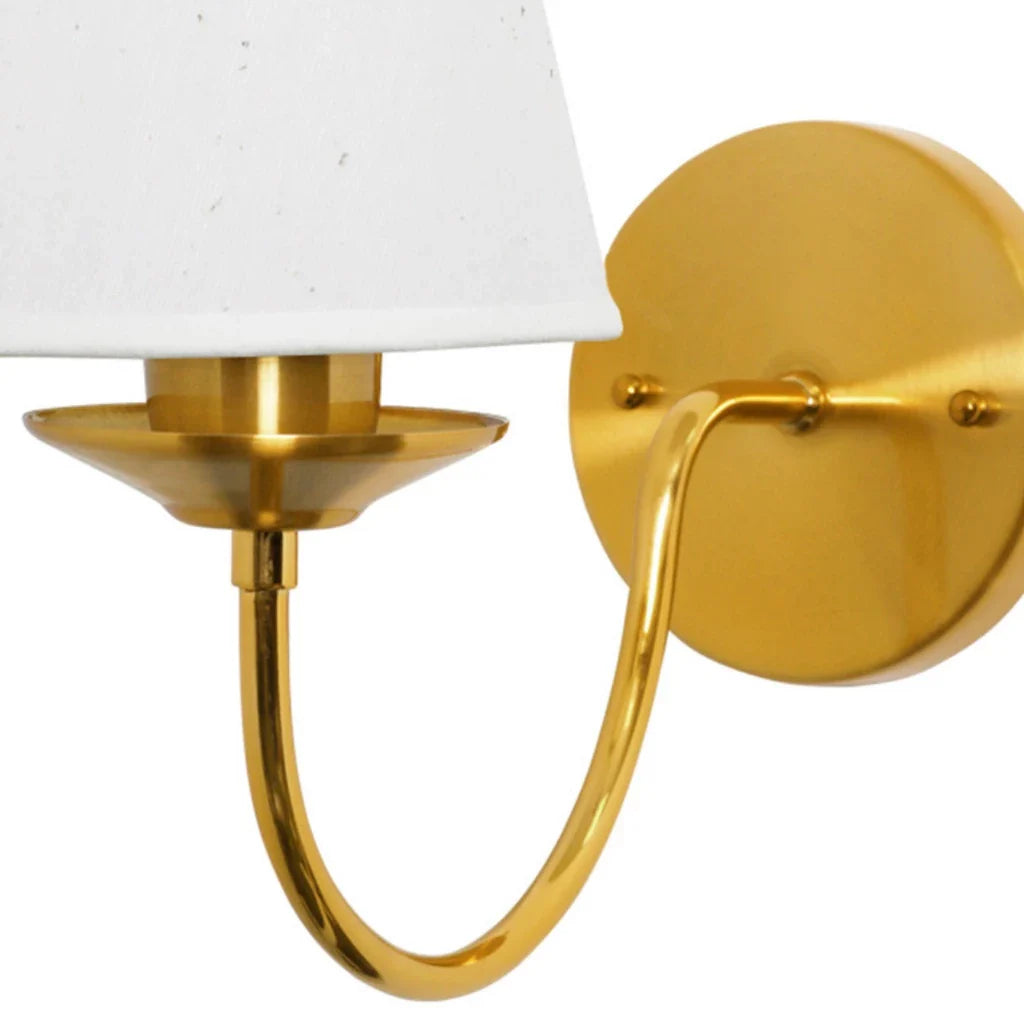 Kit 2 Arandela Classica Dourada